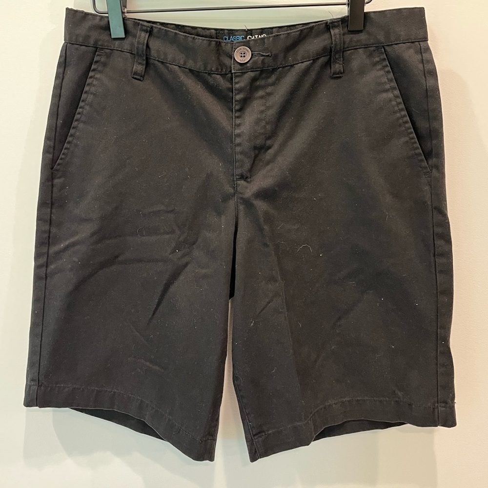 Mens Blue Crown Classic Chino Shorts - Black - 31